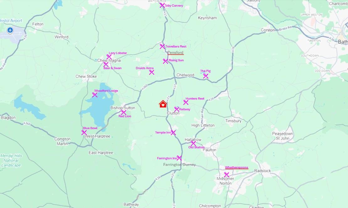 Willow Ridge - A Large Country House With 3 Rental Rooms Clutton Luaran gambar